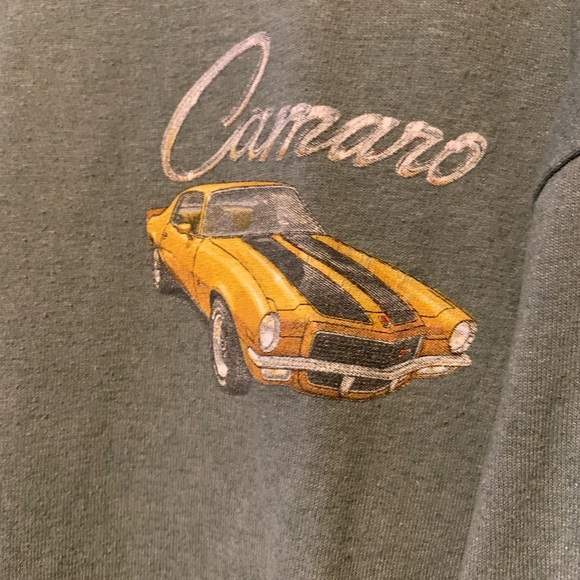 ❤️Gildan Camaro Men's 2XL Camaro Logo Green Short Sleeve T-Shirt - Picture 4 of 13